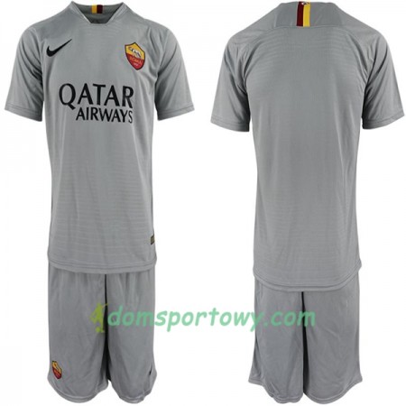 Koszulka AS Roma Dziecięcy Wyjazdowe Koszulki Piłkarskie 2018-2019 Krótki Rękaw